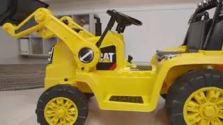 Kidtrax CAT Bulldozer Tractor 6V Battery Powered Ride On Toy Excavator Kids Play