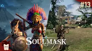 SOULMASK Ep13 - J'entraine mes combattants sur le boss de la tribu des griffes