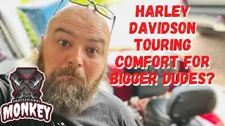 Harley Davidson Touring Comfort - adding a rider backrest!