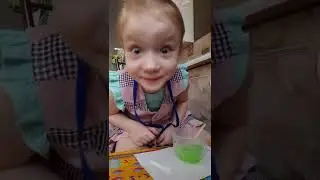 Эксперимент, лизун своими руками))