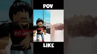 #POV AJUDEI O MORADOR DE RUA NO ROBLOX 😱 #roblox