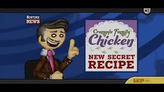 Papa's Cluckeria To Go! (Breaking News #3) (Crumple Family Chicken)