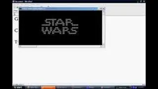 Star Wars in Command Prompt - HellBoundbloggers.com