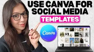 How to Use Canva for Social Media Templates | Canva Tutorial for Beginners