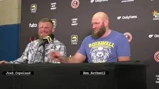 Ben Rothwell & Josh Copeland Post BKFC 41 Press Conference