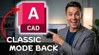 AutoCAD: How to Change Workspace Back to Classic Mode (2026)