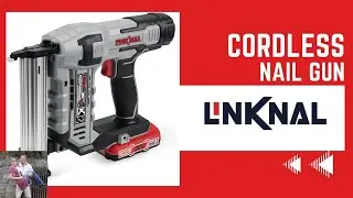 LINKNAL Cordless Finish Nail Gun Unboxing and How-To #diy #how #howto