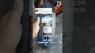 BAN SOFT COMPOUND BELAKANG YAMAHA NMAX TURBO FDR BLAZE MP ROAD  #softcompound #fdrtire #FDRBLAZE