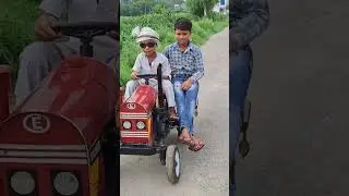 mini eicher tractor Komal Kumar shorts mini Mahindra Vinods Review Shivani Kumari DIY tractor