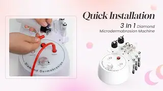 How to Assemble the Diamond Microdermabrasion Machine in Minutes!/ Model: SR-NF105