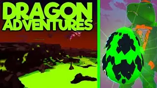 Toxic Wasteland UNLOCKED!! (New Egg Found) - Dragon Adventures Roblox