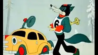 Чемпион, 1948 - Сказка о спорте, где Бобик наказал Волка - Советские мультфильмы