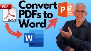 How to convert a PDF to Word and PowerPoint easy and free