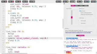Sonic Pi @ CSM College - Lorenzo Ghelli