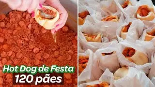 CACHORRO QUENTE DE FESTA PARA 50 PESSOAS 🌭 TAMIRES MOTA