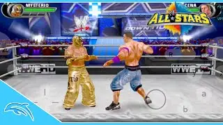 WWE All Stars Gameplay (Wii) on Android | Dolphin v5.0-21264