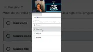 Python Certification | what do you call program written in high level language? 