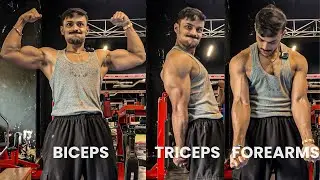 Complete Arms Workout for Muscle Building | Biceps, Triceps & Forearms Workout