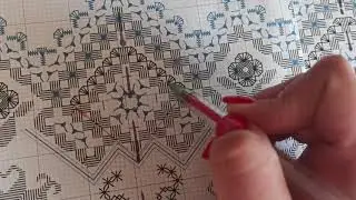 Хардангер / Hardanger салфетка 