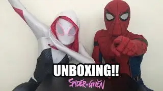 Spiderman Bros Unboxing WRONG SUIT (SPIDER GWEN Debut)