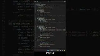 Create a contact book in Python 