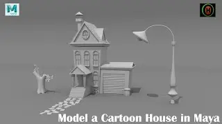 Autodesk Maya | How to Model a Cartoon House | M#8