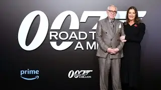 Catching Barbara Broccoli and Brian Cox at the 007 - ROAD TO A MILLION premiere