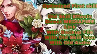 Rework ! Lancelot Old Christmas skin script Optimized First skill and Fixed freeze bug | MLBB