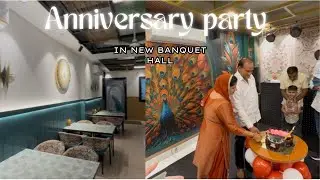A Sweet Anniversary Party in New Banquet hall