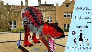 Marwell Zoo Brickosaurs - Lego dinosaurs in Hampshire [REVIEW VISIT/AD]
