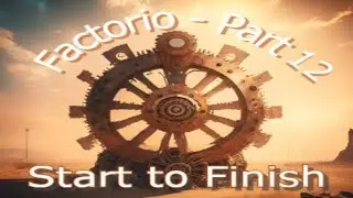 Factorio: Start to finish - Long pipelines, steel & goodbye steam power (Part 12)