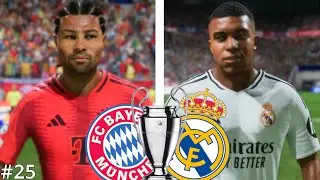 FC 25: 😍 REAL MADRID ZU GAST IN MÜNCHEN !!! 😱 POKAL-HALBFINALE !! 🔥 Bayern München Karrieremodus #25
