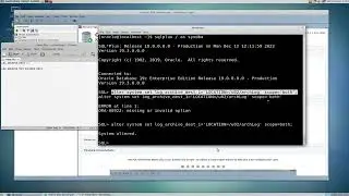 Oracle Database how to change archive log directory