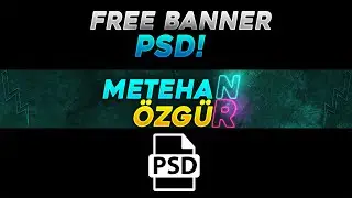 FREE YOUTUBE BANNER PSD!! I Photoshop PSD
