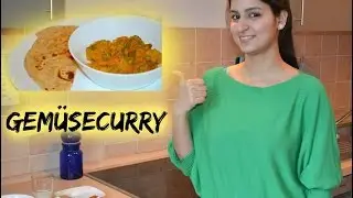 GEMÜSECURRY 🥕🥕 - schnelles Rezept - Vegetarisch - einfach - indisch Kochen