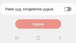samsung bildirim paneli renk değiştirme renk paleti ile bildirim paneli renk değiştirme