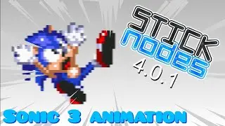 Sonic Sprite Animation || StickNodes Sprite Update Test