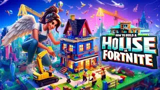 How To Build a BEAUTIFUL House In LEGO Fortnite
