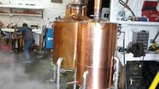 200 gallon Moonshine Still clean out run