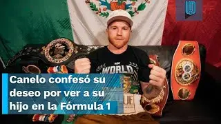 Canelo Álvarez confesó su deseo por ver a su hijo como piloto de la Fórmula 1