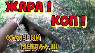 ЖАРА Я В КУСТЫ И НЕ ПРОГАДАЛ !!! МЕТАЛЛО КОП 2023г.