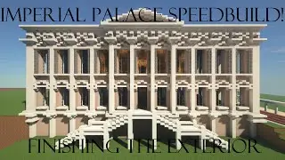 Imperial Palace speedbuild | Part 2 | Finishing the exterior!