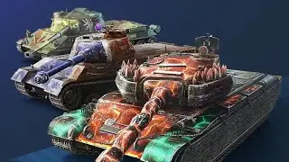 играю в tanks blitz N°7 пробую играть в  режим Космо возрождение