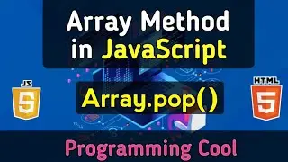 Array Pop Method | JavaScript Tutorial for Beginners