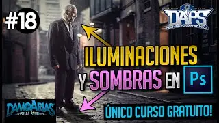 SOMBRAS E ILUMINACIONES en Photoshop - Curso Gratuito EP3