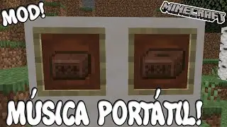 MÚSICA PORTÁTIL! Minecraft 1.19.2 MOD PORTABLE JUKEBOX!