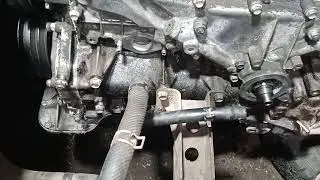 Полная сборка двигателя wl wlt mazda ford ч2