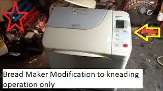 Panasonic Bread maker modification