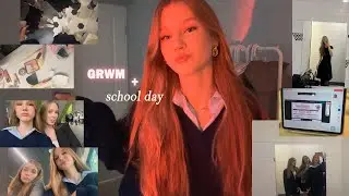 GRWM + school day // МОЙ обычный ДЕНЬ во время учебы🤲