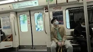 📢China Nightlife，Subway transfer on the way to get off work in Chengdu, China🚶 | 4K China 成都下班途中地铁换乘